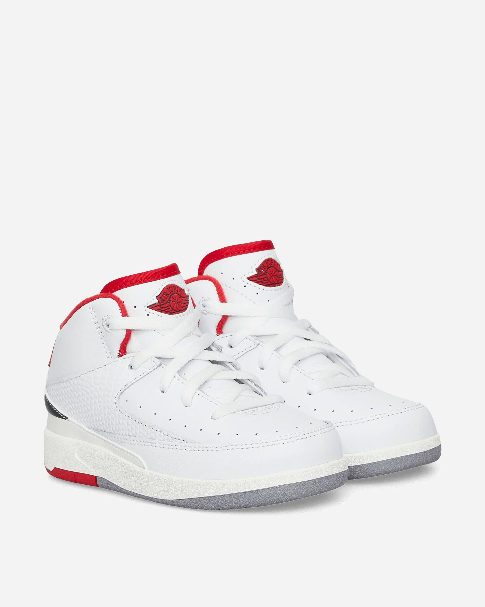 Air Jordan 2 Retro (TD) Sneakers White / Fire Red / Fir / Sail
