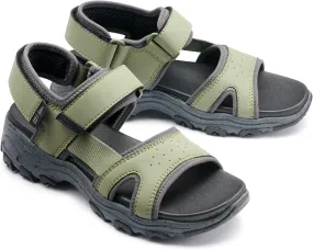 BASS OUTDOOR Women's Sandals for Beach Or Trail – Open Toe & Rubber Sole Hiking Shoe