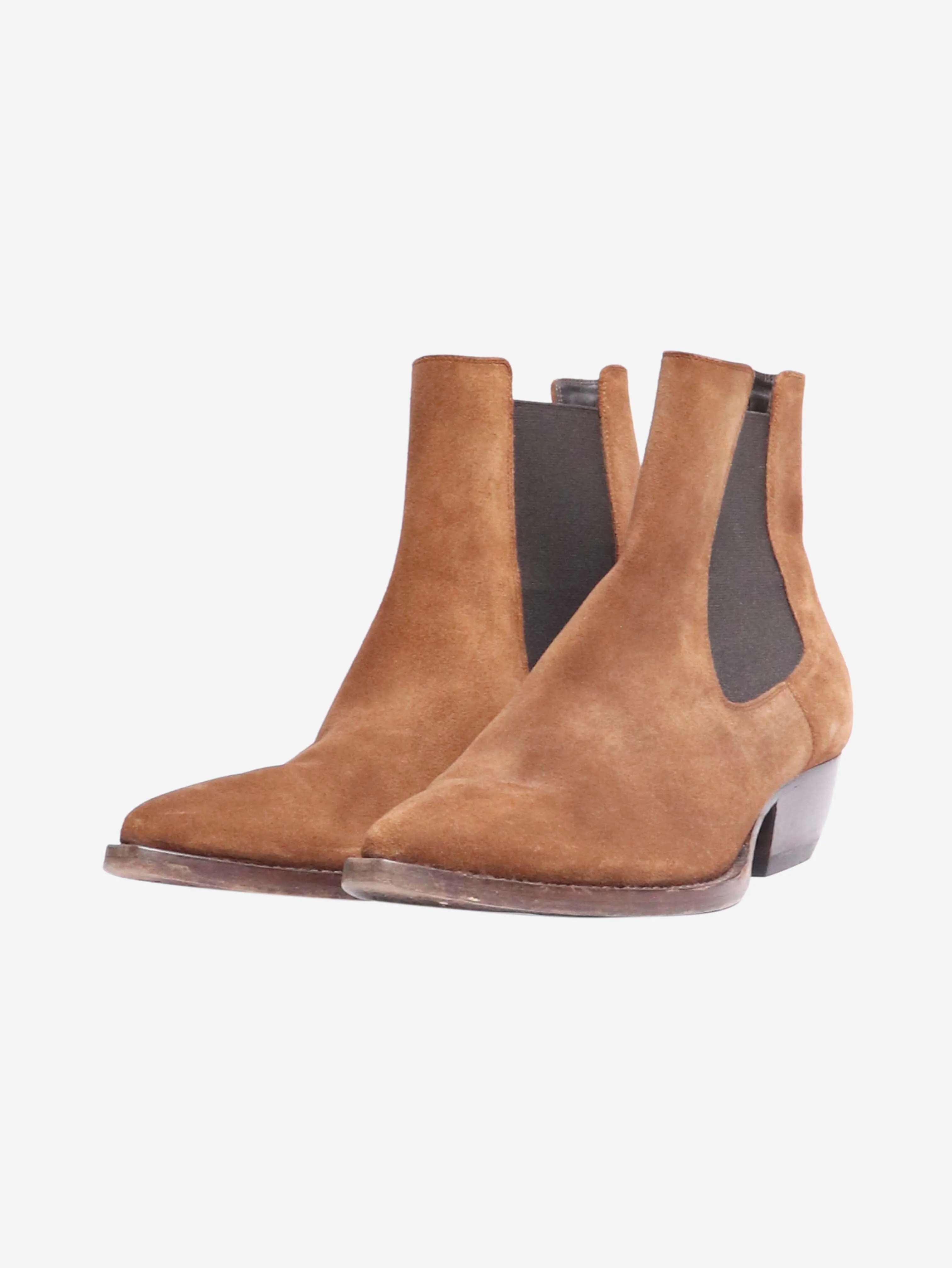 Brown Chelsea boots - size EU 42