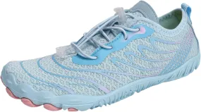 Casual Barefoot Shoes Women Quick Dry Beach Shoes for Walking, Running, Hiking, Yoga Exercise Grounded Footwear Wide Toe Box Low Top Sneakers Breathable Water Socks Lightweight Footwear Summer Shoe