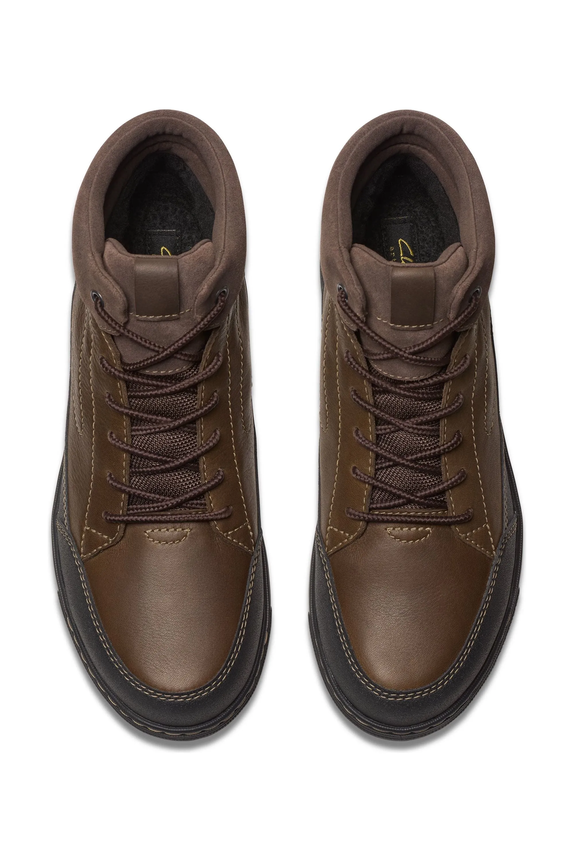 Clarks Mapstone Hi GTX in Dark Brown
