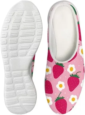 GIFTPUZZ Unisex Garden Shoes Sneakers Backless Casual Slippers Sandals Summer Anti-Slip Beach Clogs