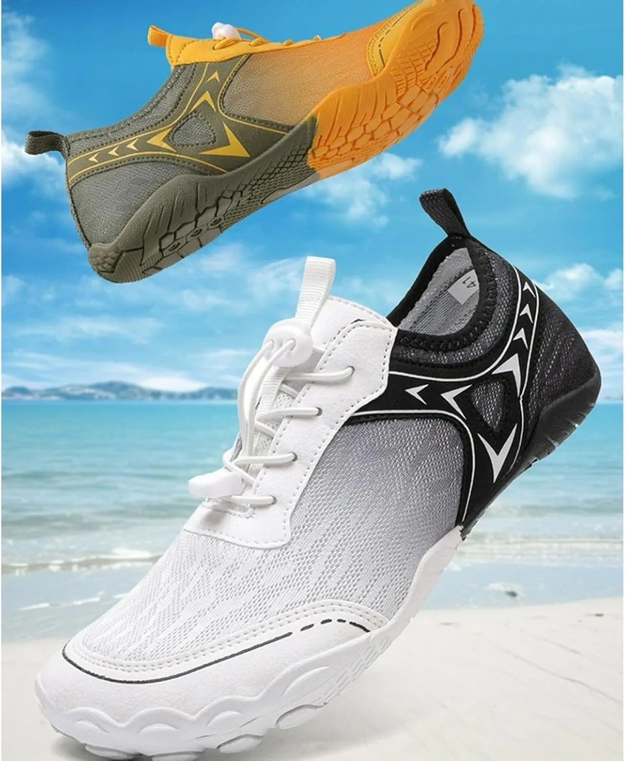 Grounded Footwear for Women, Hike Barefoot Shoes Women, Pool Swim Socks, Comfortable Walking Sneakers Outdoor Hiking Shoes Non Slip Wide Toe Box Athletic Footwear Workout Running Zero Drop Water Shoe
