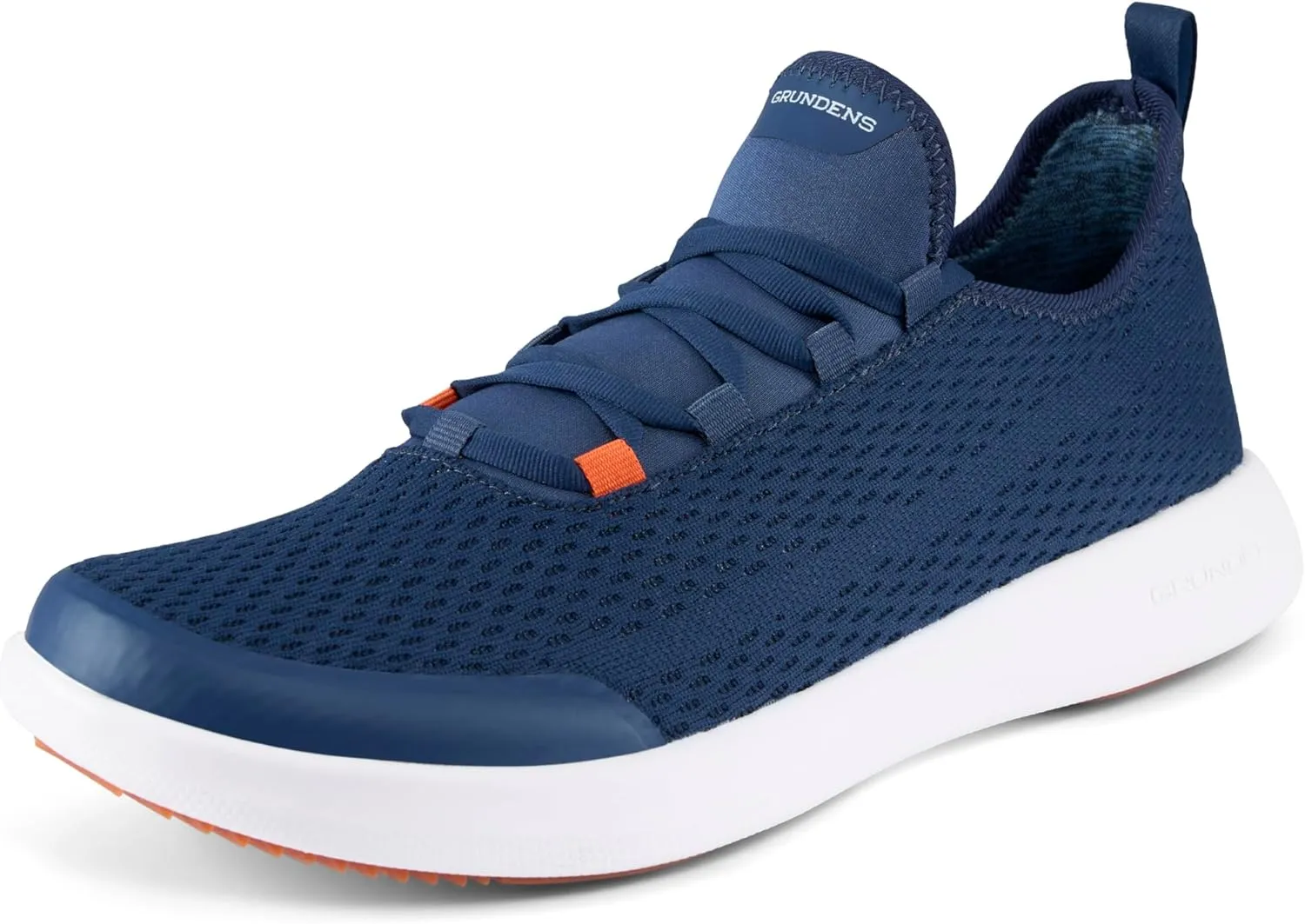 Grundens Mens CrossCurrent Boat Shoe - Lightweight Quick Dry Water Shoes, Barefoot Wear with Slip On/Off Mesh Tongue