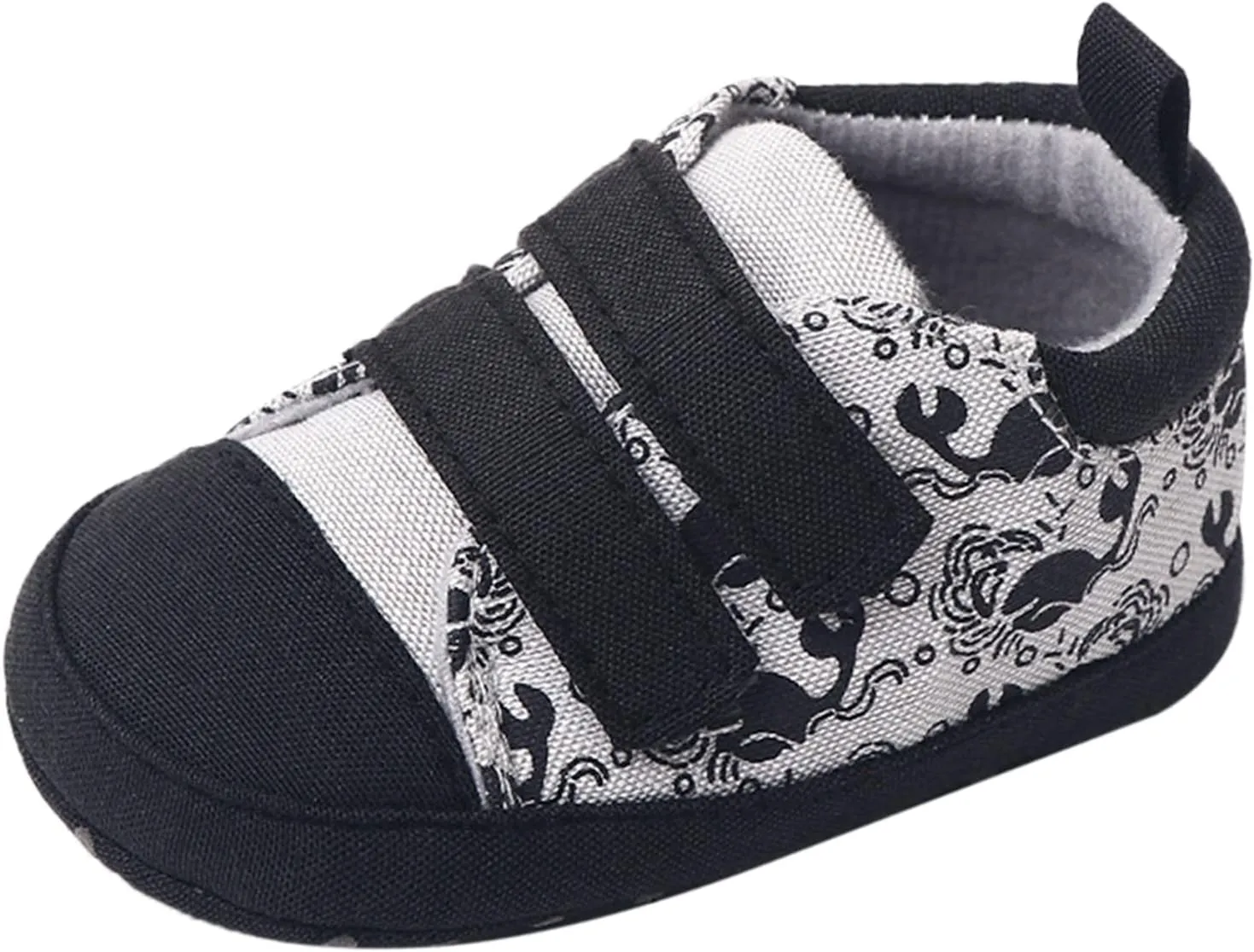 Infant Toddler Boys Girls Sports Shoes Flat Bottom Light Double Hook Loop Animal Print 2024 Fashion Trendy Shoes