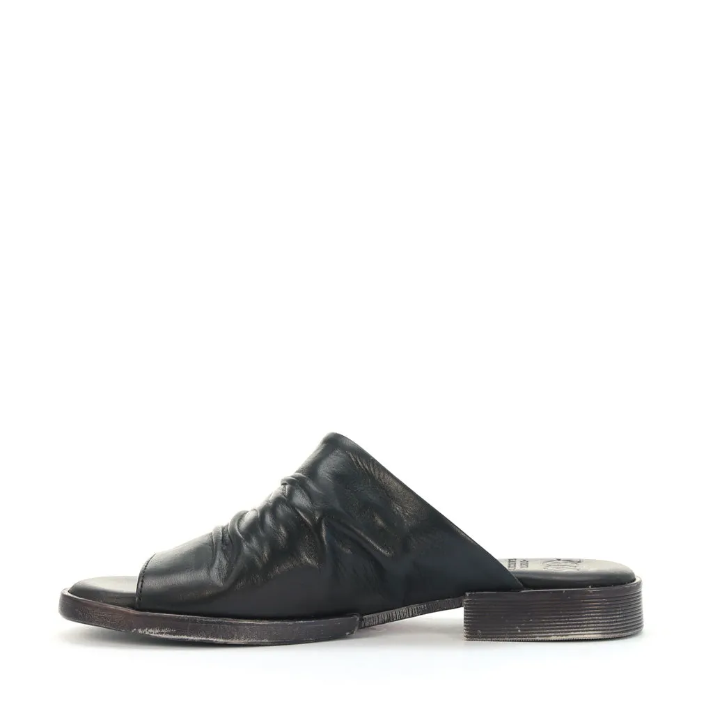 Lion Leather Slides