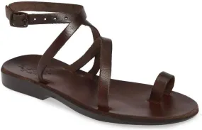 Mara - Leather Thin Ankle Strap Sandal - Womens Sandals