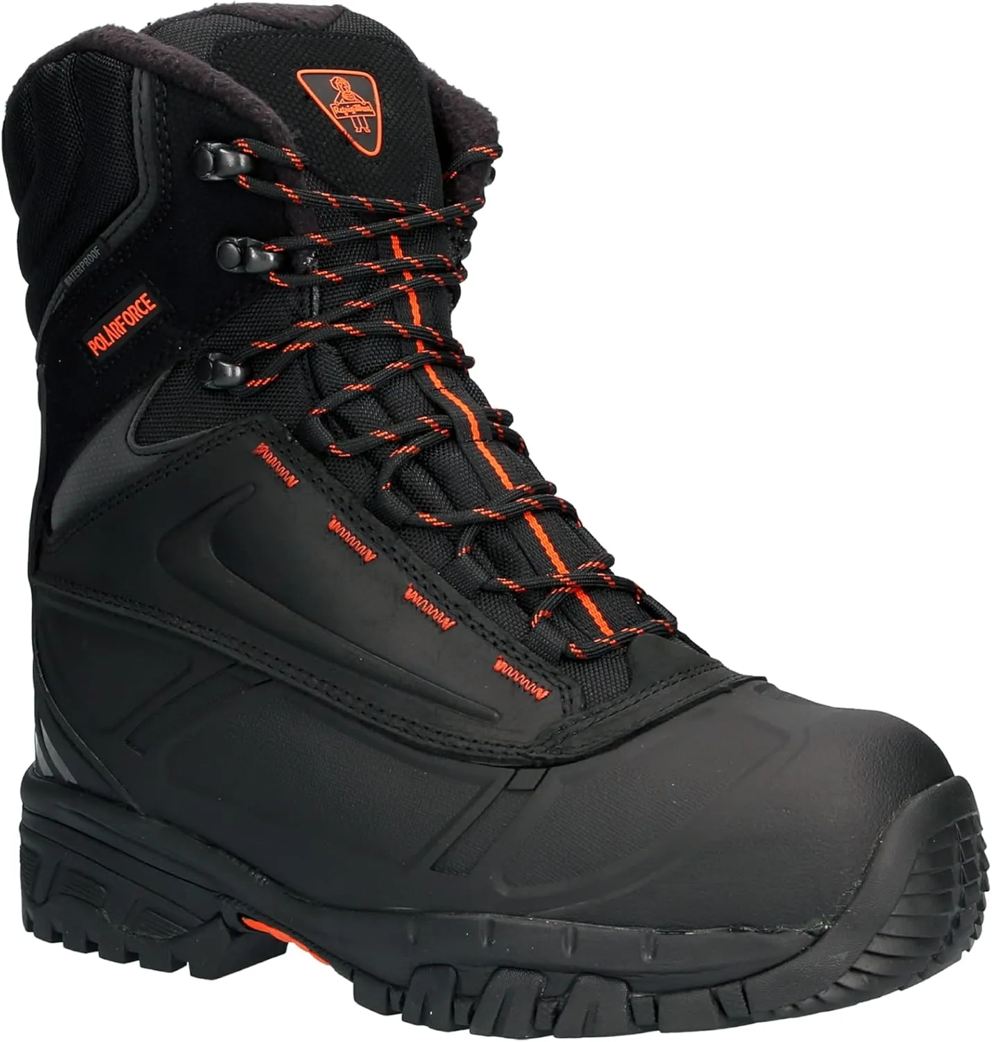 RefrigiWear Men's PolarForce Max Work Boots, Leather Work Boots, -40F Comfort Rating