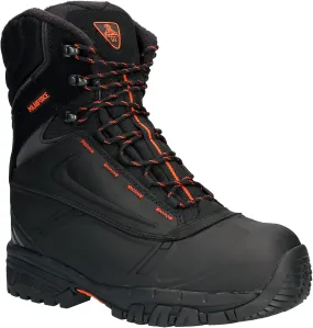 RefrigiWear Men's PolarForce Max Work Boots, Leather Work Boots, -40F Comfort Rating