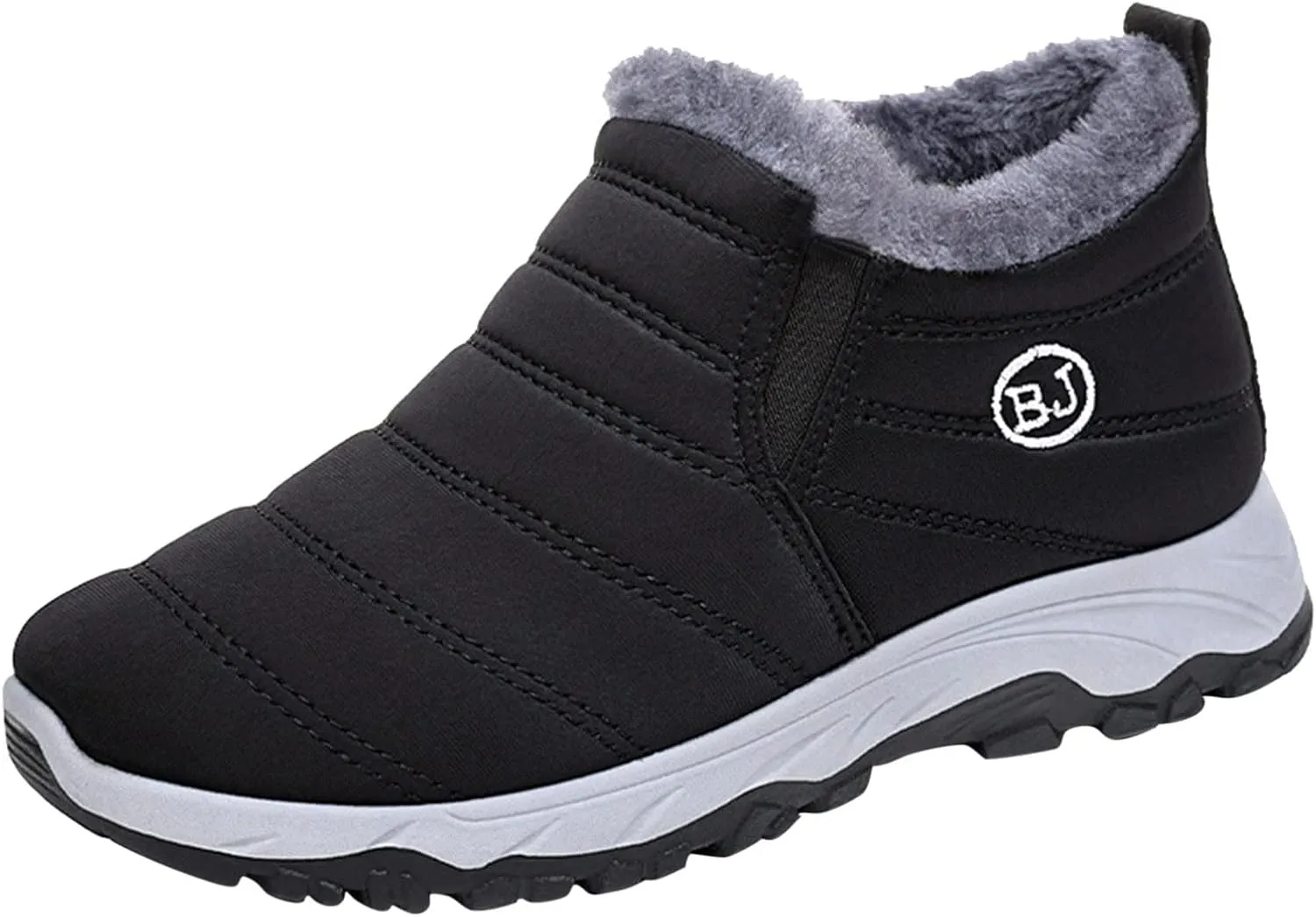 Snow Boots Women Wide Ladies Slip On Winter Boots Snow Boots for Women Winter Boot with Comfort Womens Snow Ankle Boot Black Boots for Women Winter Booties for Men