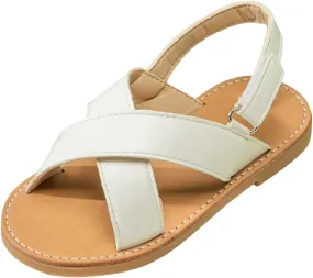 Toddler Open Toe Sandals With Strap Rubber Sole Summer Wide Shoes Baby Boys Comfy Shower Loafers Cute Beach Sandals