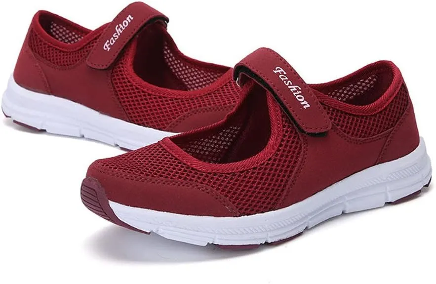 Women's Fashion Sneaker Mesh Slip On Black Non Slip Shoes for Women Comfortable Casual Womens Shoes Women's Leopard Loafers Cheap Sneakers for Women