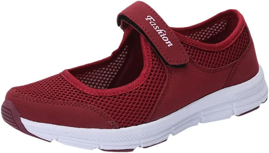 Women's Fashion Sneaker Mesh Slip On Black Non Slip Shoes for Women Comfortable Casual Womens Shoes Women's Leopard Loafers Cheap Sneakers for Women