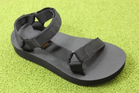 Women's Midform Universal Sandal - Black Nylon
