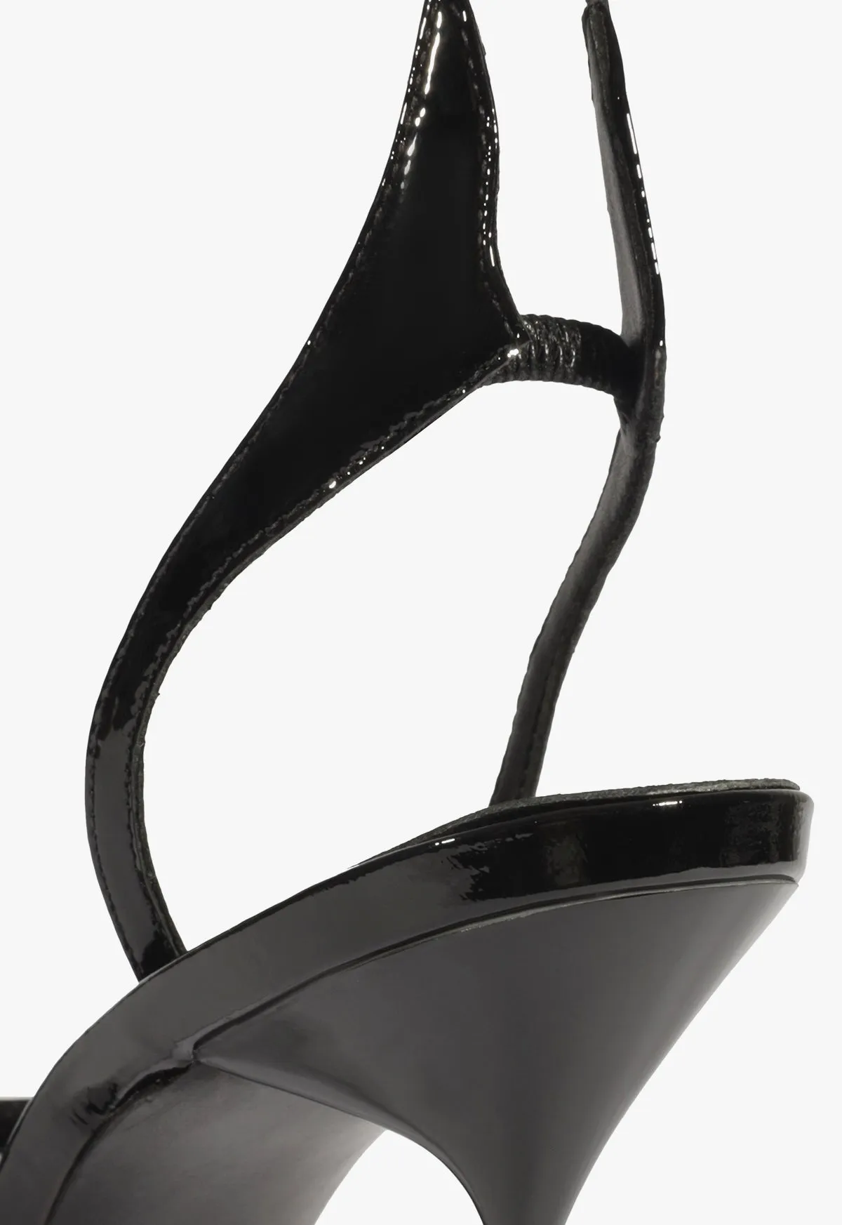 Zya Sling Patent Leather Sandal